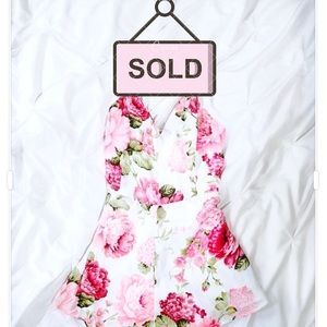 Danielle Floral Romper